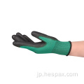 Hespax Nylon PUは電気的抗静止ESDグローブを動作させます
